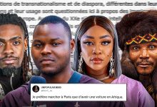 Illustration sur le choix entre vivre en Afrique ou en Occident